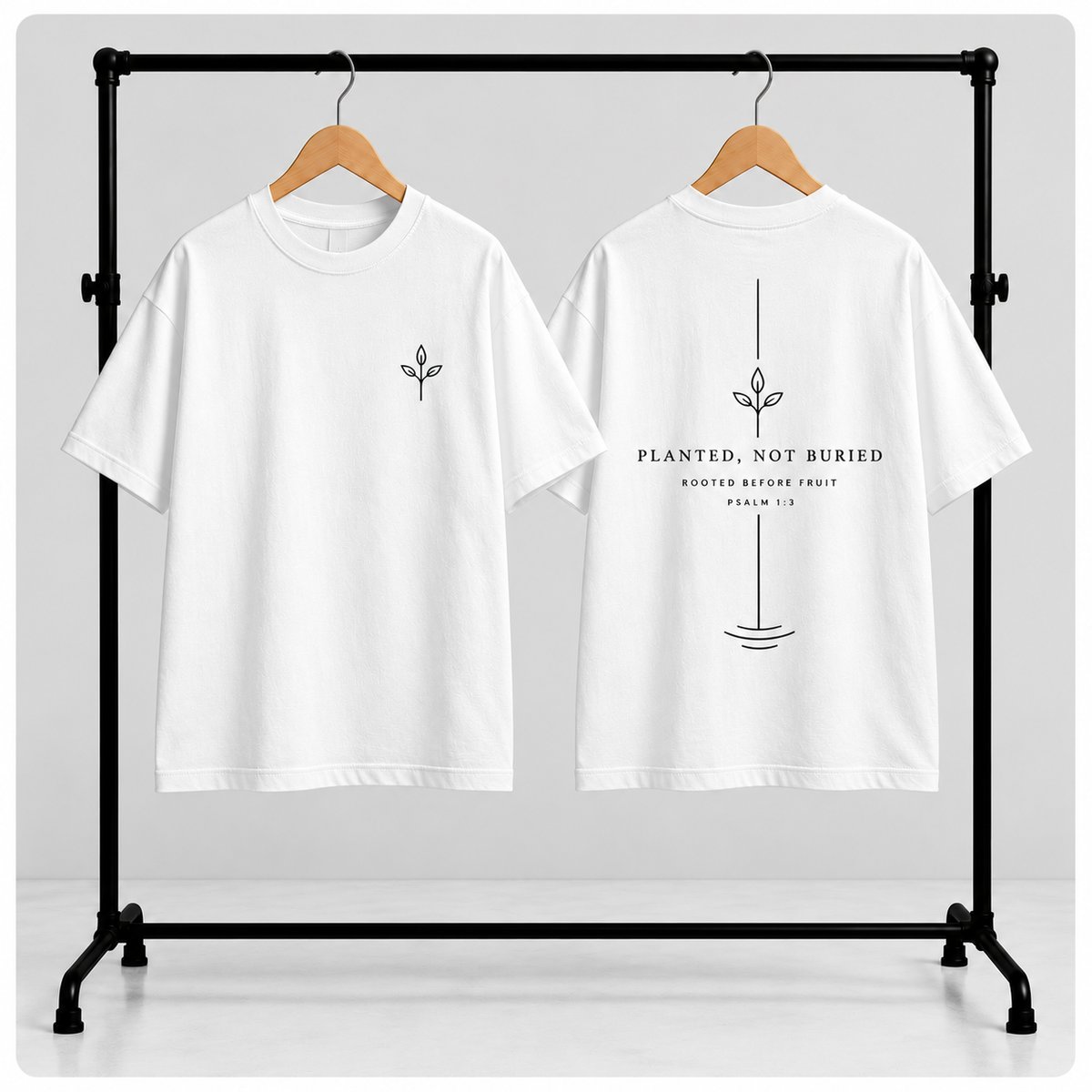 PLANTED, NOT BURRIED | unisex tričko