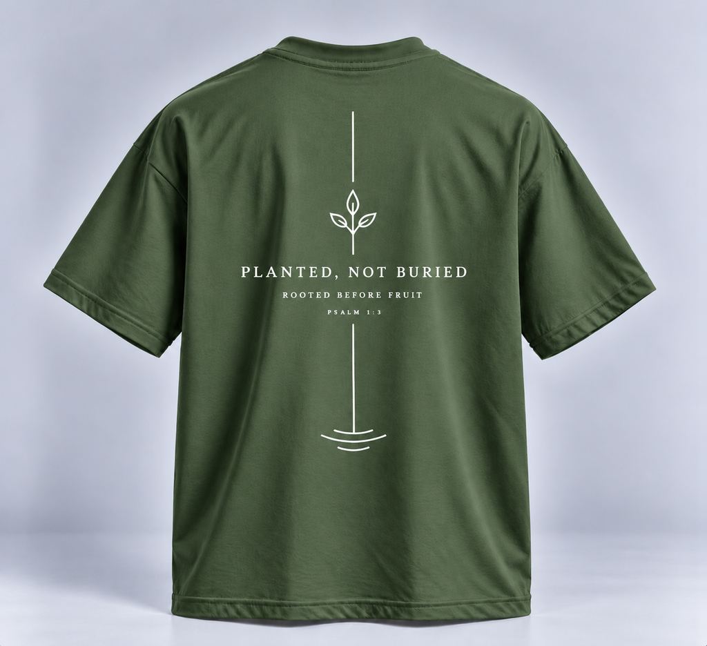 PLANTED, NOT BURRIED | unisex tričko